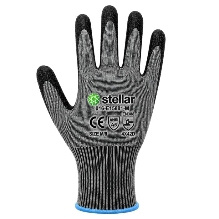 PU Coated Gloves- ANSI Cut Level 6