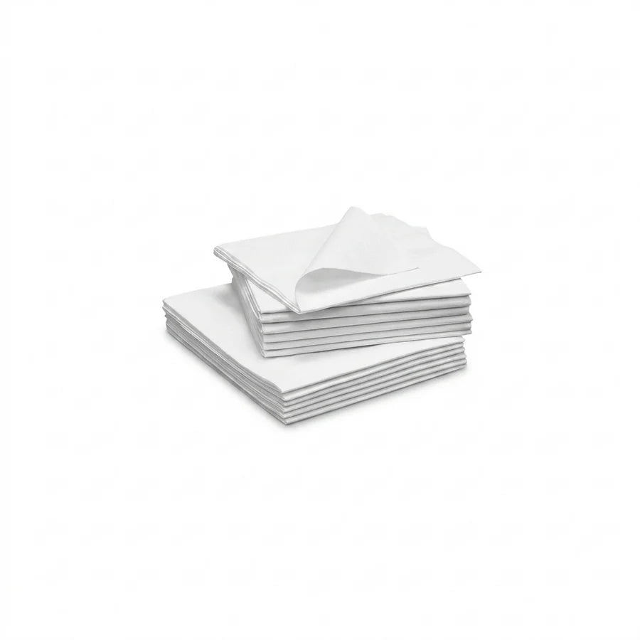 DRAPE SHEET- WHITE 2PLY 40" X 48"- 100 PCS/CASE