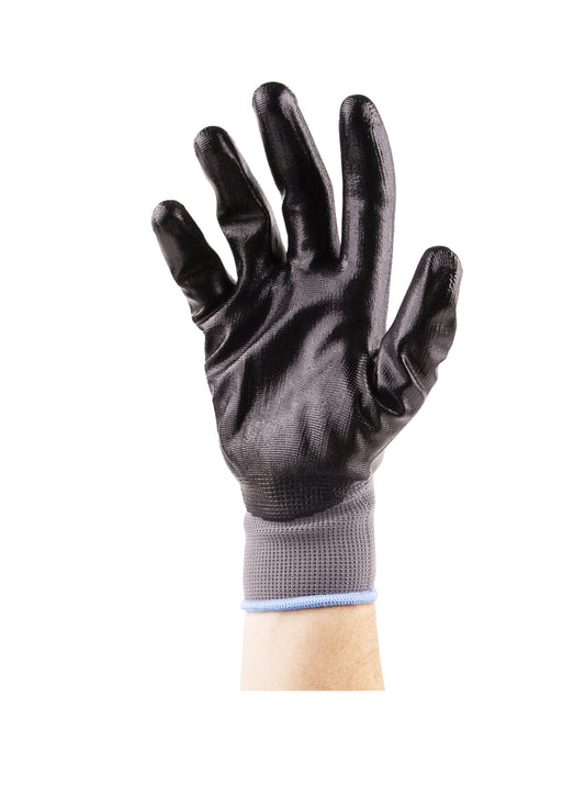 Nitrile Coated Gloves 12 Pairs per Bag- PRICE IS PER DOZEN