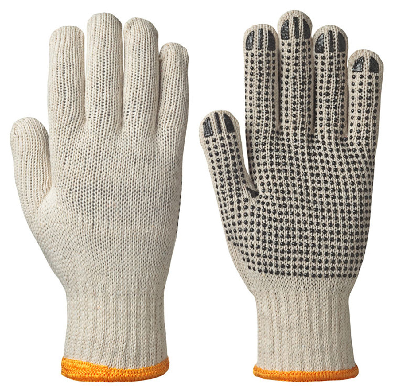 Cotton Gloves with dots 12 pairs per bag- PRICE IS PER DOZEN