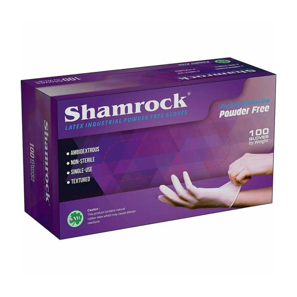 Latex Premium Gloves 6.00 Mil- Powder Free (Box of 100 Gloves)