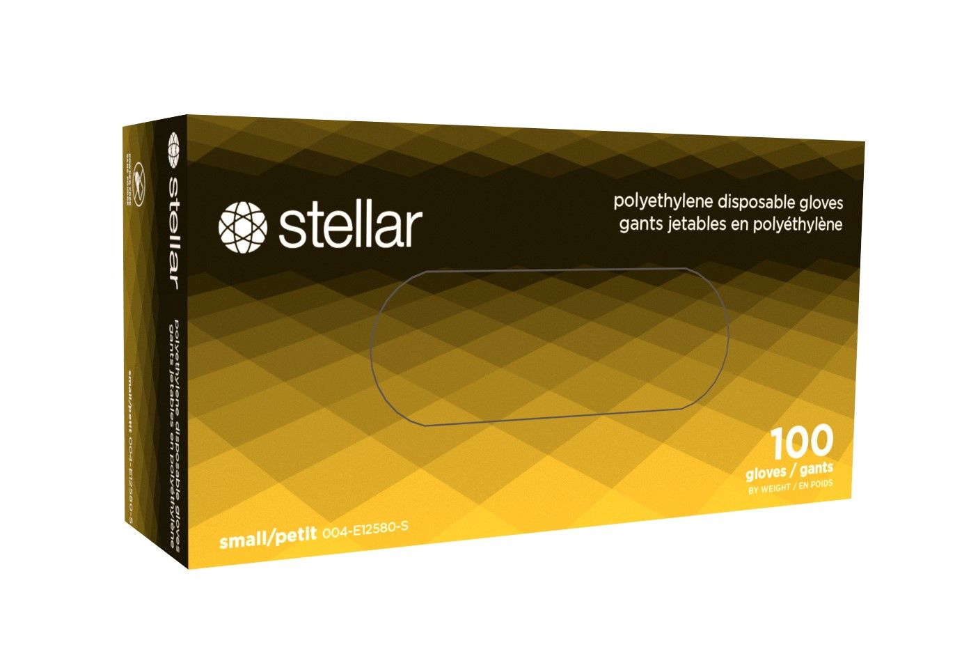 Deli Stellar Polythene Gloves- Powder Free (Box of 500 Gloves)