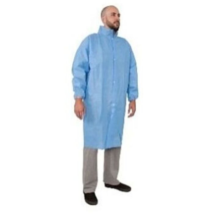 Polypropylene Labcoats- Case of 50 CS