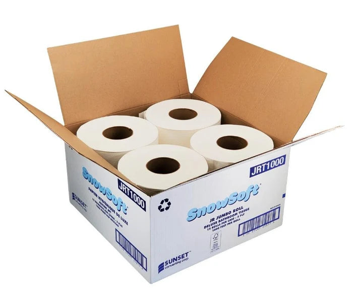 Snow Soft - JRT 2 Ply Bathroom Tissue Roll