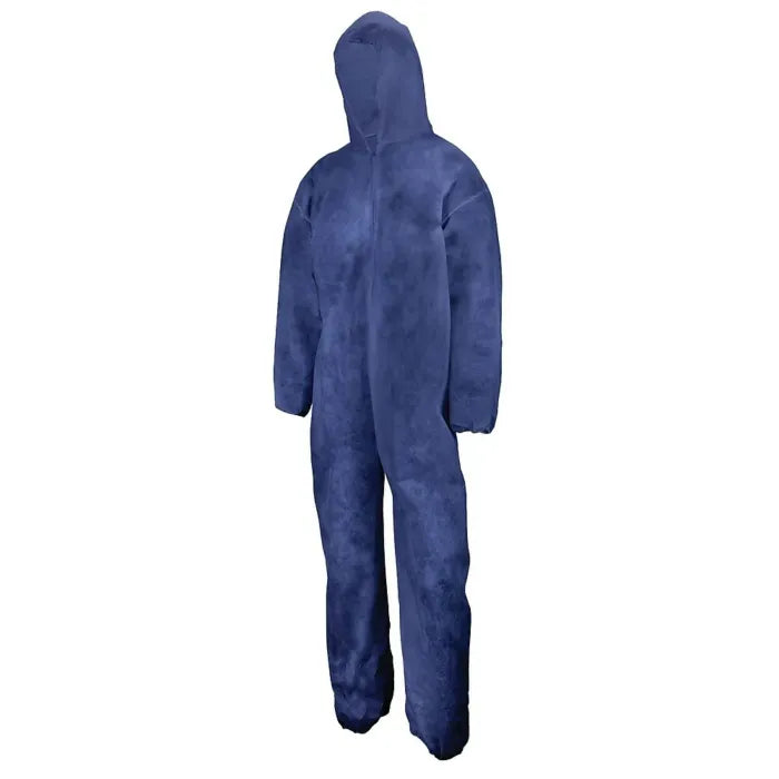 Polypropylene Coveralls with Elastics & Hood (25 PCS/CASE)