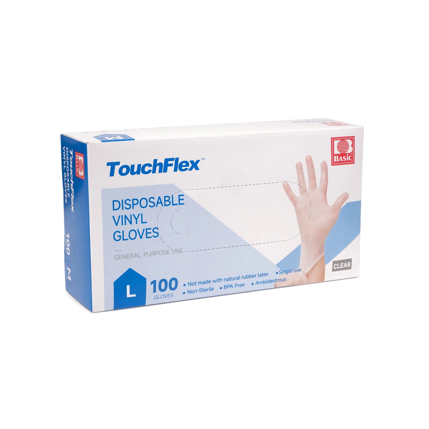 Vinyl Glove 3.0 Mil - Powder Free (Box of 100 gloves)