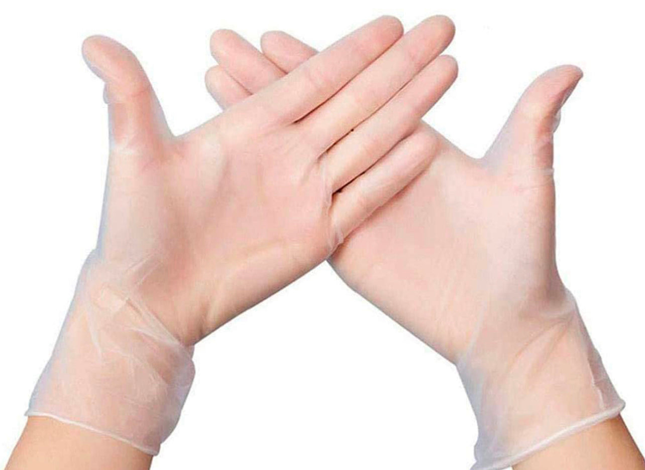 Vinyl Food Grade Examination Glove - Powder Free (Case of 1000 gloves)