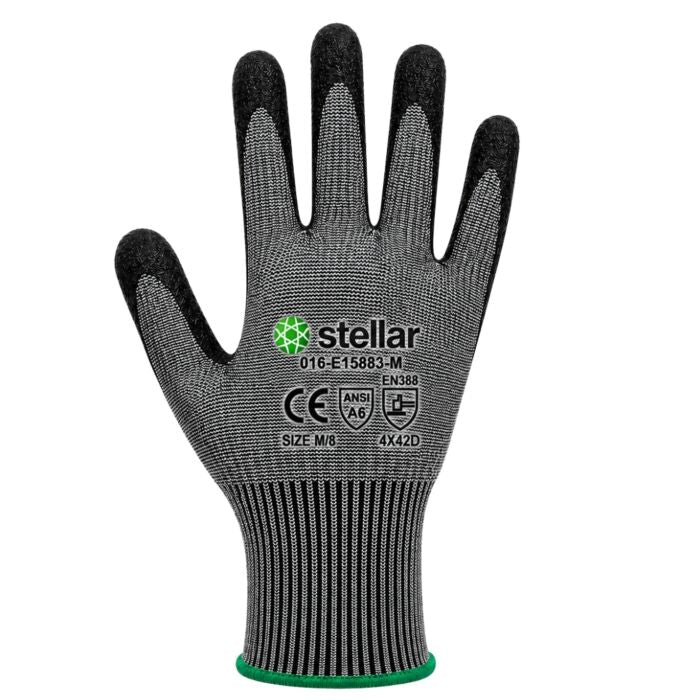 Nitrile Coated Gloves- ANSI Cut Level 6