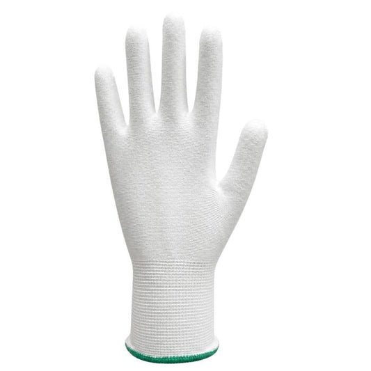 PU Coated Gloves- White (120 Pairs Per Case)