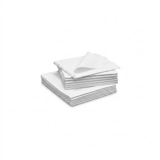DRAPE SHEET- WHITE 2PLY 40" X 48"- 100 PCS/CASE