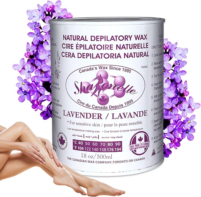 Sharonelle Soft Wax- 18 OZ (24 Cans Per Case)