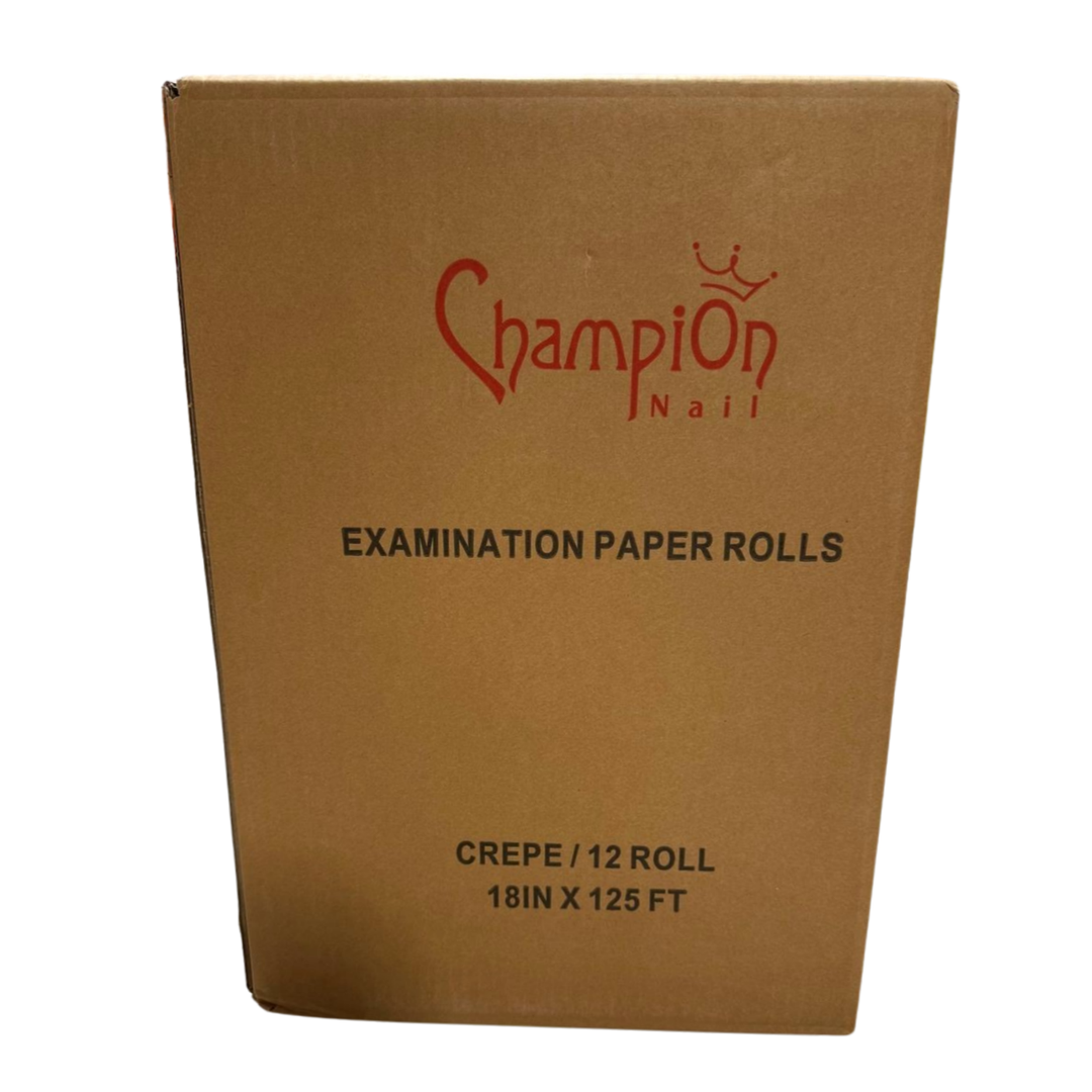Exam Table Paper 18" X 125' Crepe White