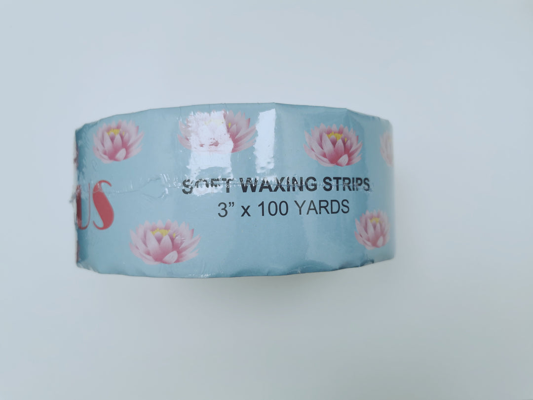 Lotus Waxing Muslin Roll Strips -3" x 100 YDS ( 12/case)