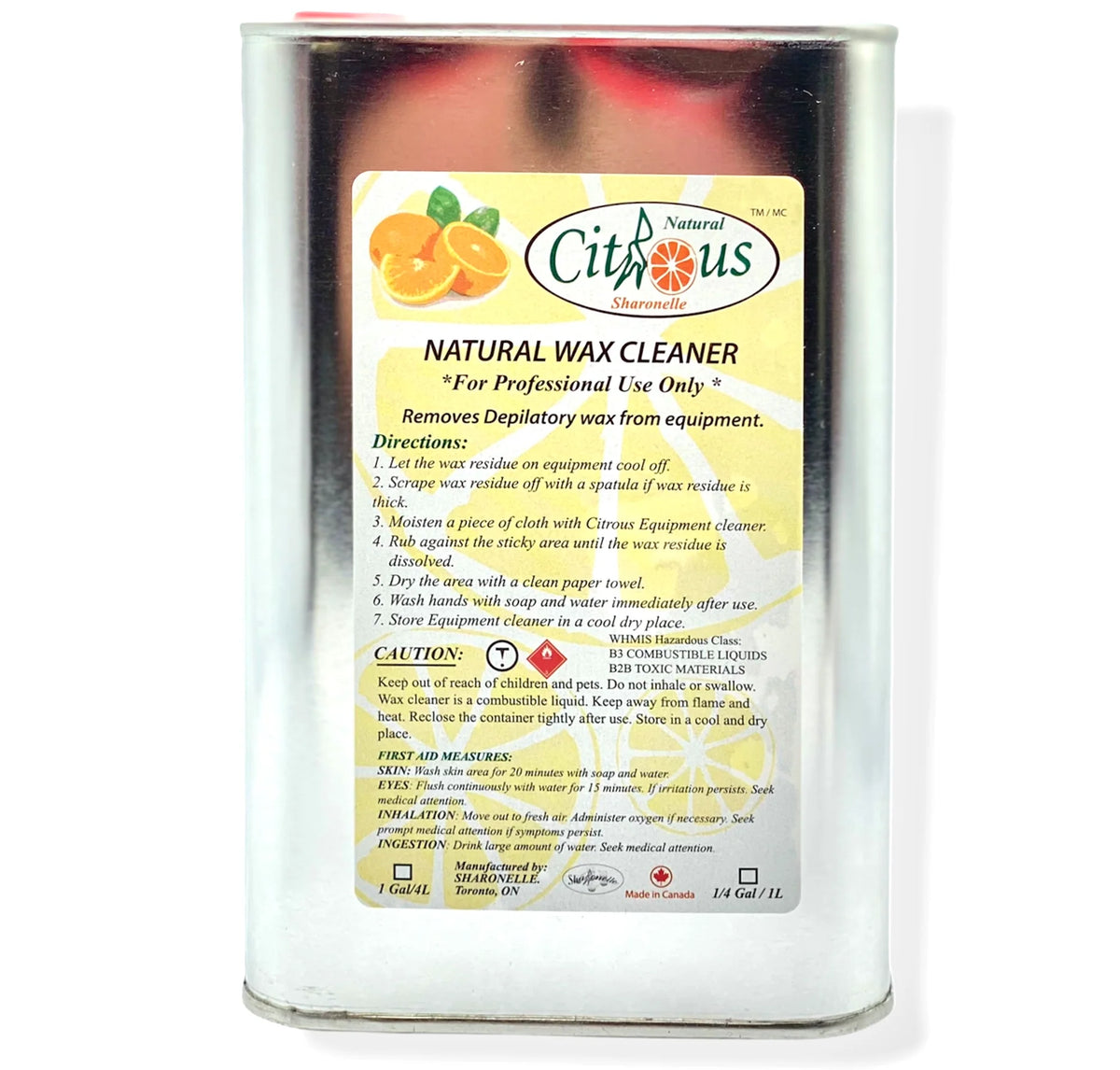 Sharonelle Natural Wax Cleanser - Citrus