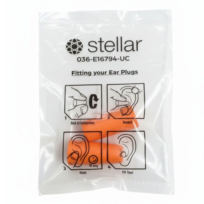 Foam Ear Plugs, Uncorded, Orange (100 Pairs/Box)