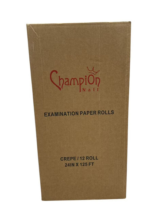 Exam Table Paper 24" X 125' Crepe White