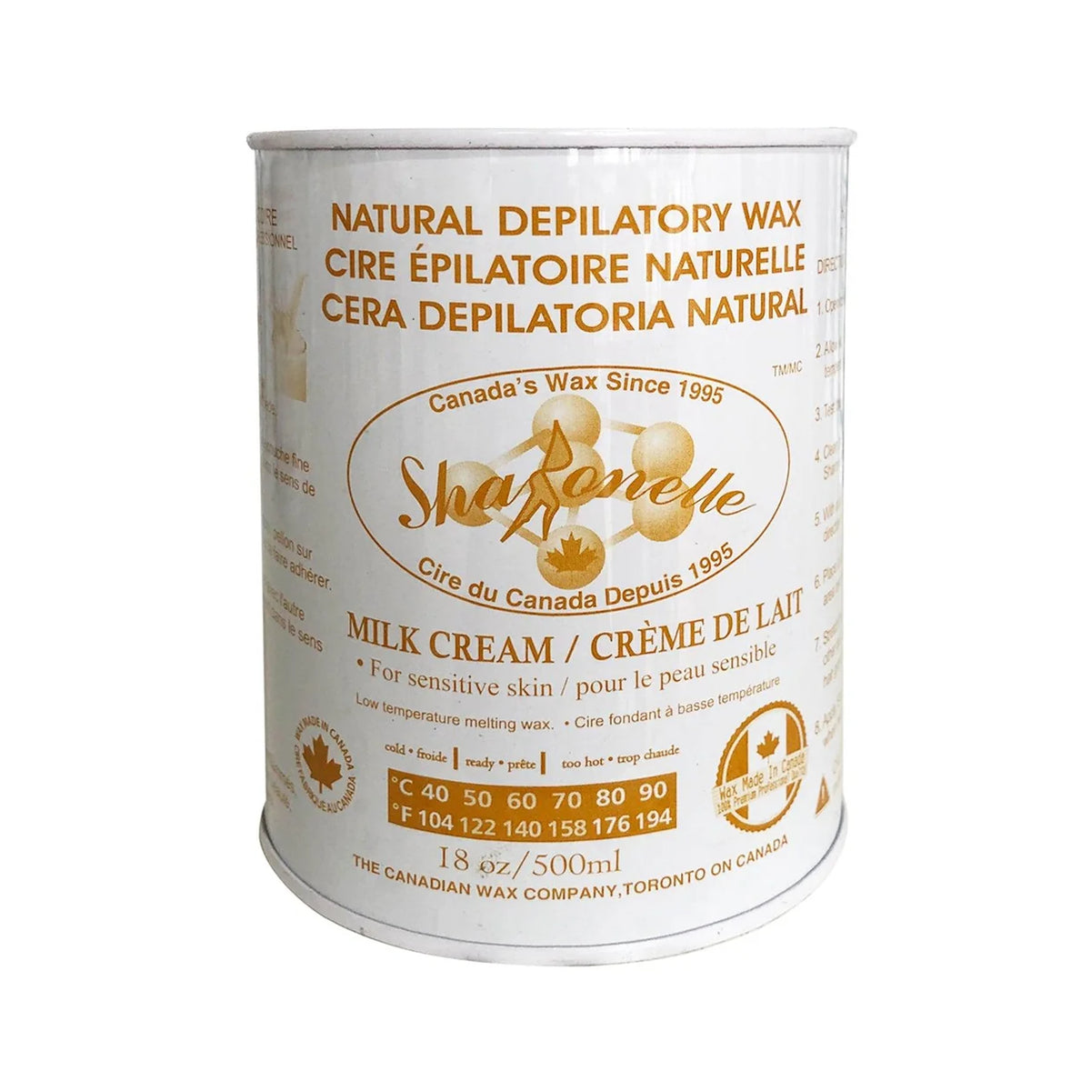 Sharonelle Soft Wax- 18 OZ (24 Cans Per Case)