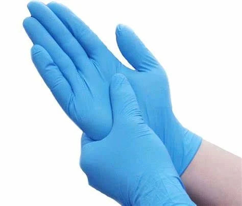 Nitrile Blue Examination Gloves 4.00 Mil- Powder Free (S,M & L-Case of 1000 Gloves, XL-Case of 900 Gloves)