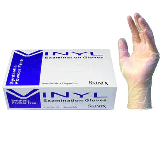 Vinyl Examination Gloves 4.00 Mil- Powder Free (Case of 1000 Gloves)