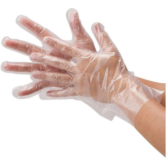 Poly Food Service Gloves- Powder Free (Case of 10000 Gloves)